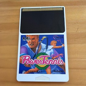 PC Engine 2-Disc Set Power Tennis Brodia