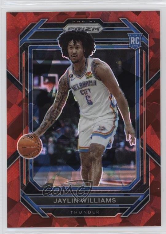 2022-23 Panini Prizm Red Ice Prizm Jaylin Williams #247 Rookie RC 1ci5