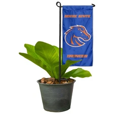 Boise State Table Centerpiece and Mini Garden Flag Topper Marker
