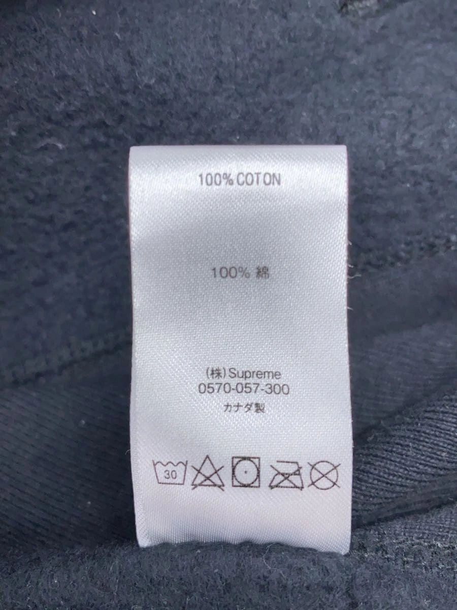 Supreme Felpa con Cappuccio Cross Box Logo Felpa con Cappuccio S Cotone Nero Usata