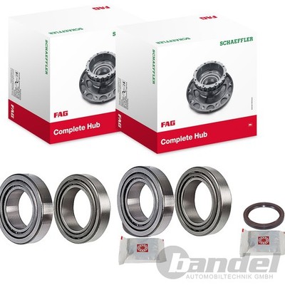 2X FAG RADLAGER-SATZ HINTEN PASSEND FÜR MERCEDES-BENZ SPRINTER T1 T1/TN VARIO