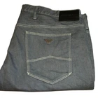 Emporio Armani Jeans J06 NEW Slim Stretch Denim W38 L32 Grey Mens 8n1j06 BNWoT