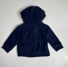 BABY GAP Navy Blue Full Zip Hoodie Size 12-18 Months