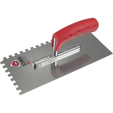 Smoothing trowel L.500mm W.130mm walking with H-staple STA S.1.1mm SWAN