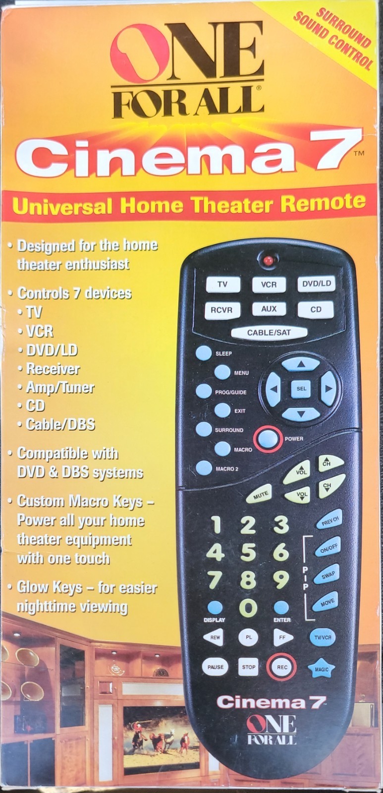 Home Theater Remote New