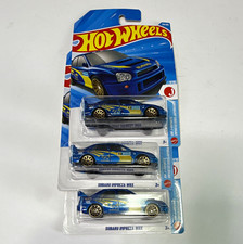 Hot Wheels Subaru Impreza WRX Diecast Car Lot 3 HW J-Imports 1:64 Unopened