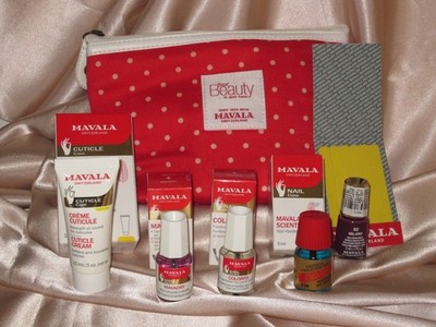 MAVALA SWITZERLAND GIFTSET X 6 ITEMS + PORTACOSMETICS (ASSORTED ITEMS) NEW!