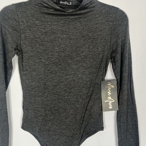 NEU NANAMACS Stay Neutral anthrazitfarbener Body Größe Small neu mit Etikett - Bild 3 von 5