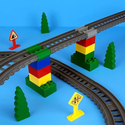 Duplo Trackmaster Zug Gleisadapter - Brückenträgerverbinder