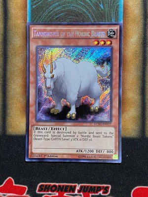 Yugioh Tanngrisnir Of The Nordic Beasts LC5D-EN177 Secret Rare 1st Ed LP