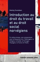 Hedvig Svendsen | Introduction Au Droit Du Travail Et Au Droit Social NorvéGiens