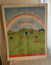 ALICE BRICKNER  Original Watercolor   - - 24"