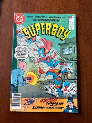 The New Adventures of Superboy #14 Vol. 1 (DC, 1981) Lex Luthor Appearance, vf