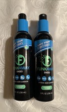 Lot of 2 FunkAway Odor Eliminating Spray for Shoes, Clothes and Gear 8 Oz. Each