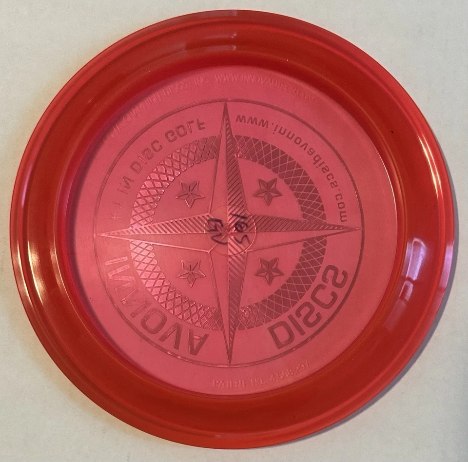Innova Champion Groove Protostar Red w/ Purple Foil Disc Golf Distance Driver - Image 2 of 2