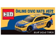 Custom Tomica OHLINS CIVIC NATS 072 Honda Civic TYPE R Olins Collectables 17+
