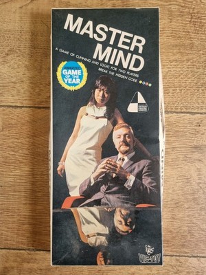Vintage Mastermind Spiel 1972 - Invicta - Vic-toy frühe Version Spiel des Jahres