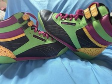 Reebok Classic High Top Leather Colorblock Sn...