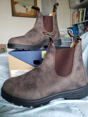 Blundstone Chelsea 585 Boots for Women, Size 5.5 - Rustic Brown
