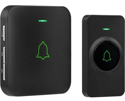 Wireless Door Bell, AVANTEK Mini Waterpoof Doorbell Chime Operating at 1000 Feet