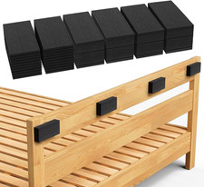 32Pc Eva Foam Headboard Stoppers for Wall, 25Mm Thicker Bed Stoppers for Headboa