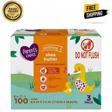 Parent's Choice Shea Butter Baby Wipes, 900 Count Select for More Options 