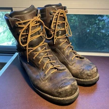 Danner Quarry Men's Sz 12D #17305 Brown Leather Gore-Tex Waterproof Boots Vibram