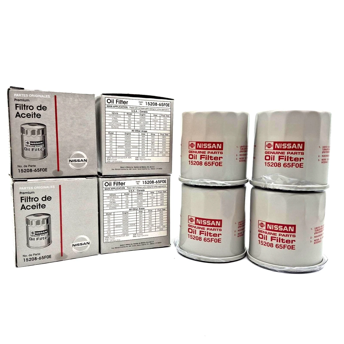 Las mejores ofertas en Filtros de Aceite Nissan para 1986 Nissan