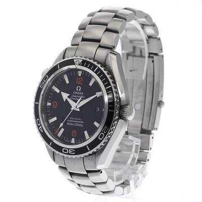 OMEGA Seamaster Planet Ocean 2200.51 46mm SS Black Dial Automatic Date #C1547