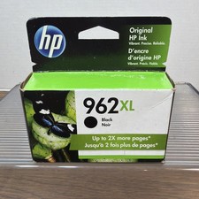 Genuine HP 962XL Black High Yield Ink Cartridge 3JA03AN - New - Dated 10/23