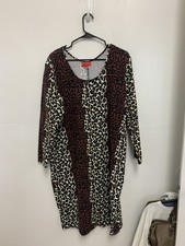 Deadly Dames Leopard Hotrod Honey Dress Size 4X
