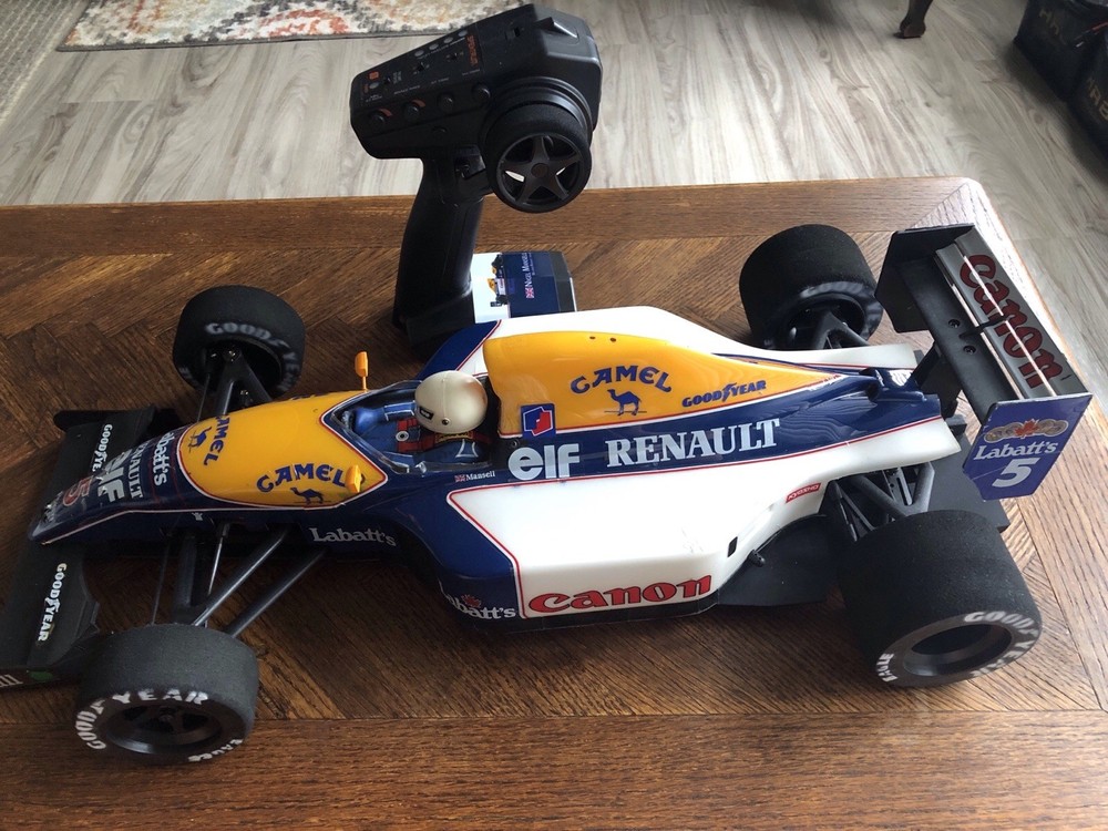 Kyosho 1/8 Scale EP RC Renault FW14 Nigel Mansell F1 Race Car