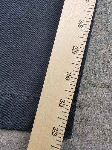 Brooks Brothers Pantaloni Uomo 38x32 Navy Advantage Chino Clark Flat Front Dritti - Foto 13 di 16