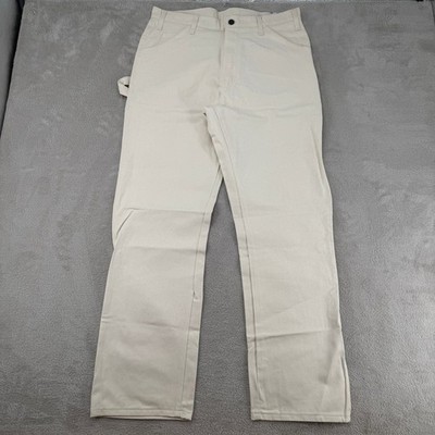 Dickies ペインターパンツ ホワイト KELLY-MOORE PAINTS NWT VTG 90s Dickies Kelly Moore Painters Carpenter Pants Mens