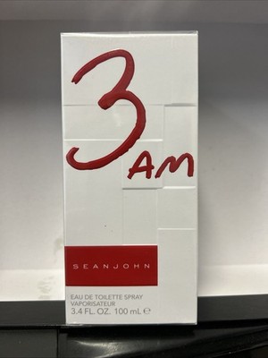 3 AM by Sean John  3.4 FL OZ  Natural Spray Damaged Box  Will Ship No/Box No Cap