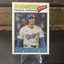 Topps Heritage 2023 Freddie Freeman NL All-Stars #350 Dodgers MLB Baseball Card