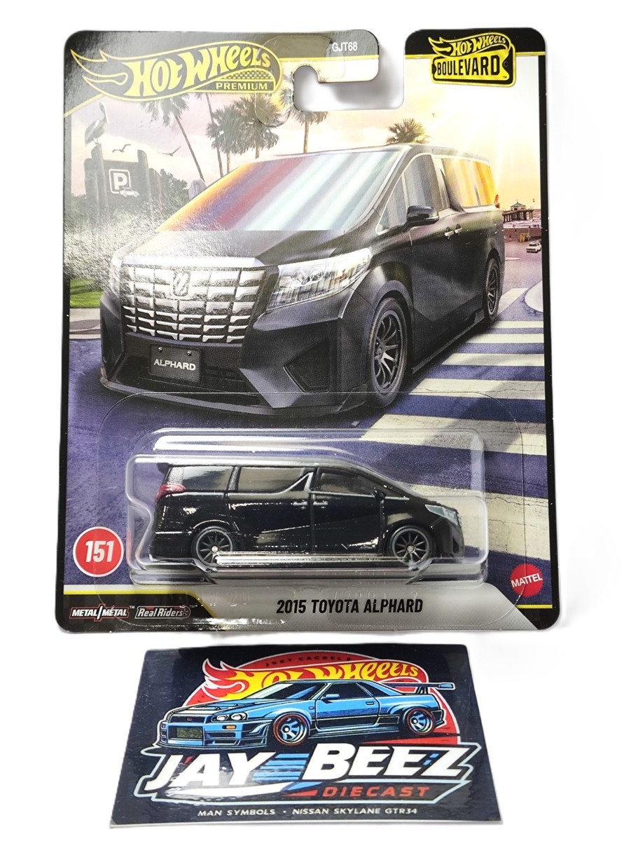 Hot Wheels 2026 NEW Premium Boulevard #151 2015 Toyota Alphard