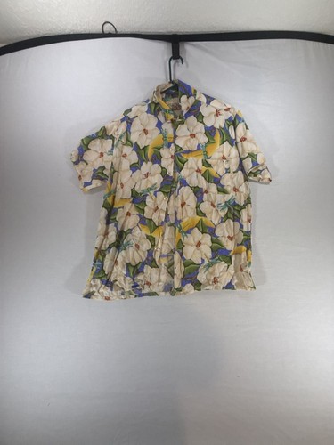 Bayou Wear "Moonlit Magnolias" Hawaiian Shirt