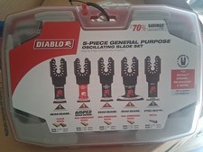 DIABLO 5 Piece Universal Fit General Purpose Oscillating Blade Set DOU5SPC NEW
