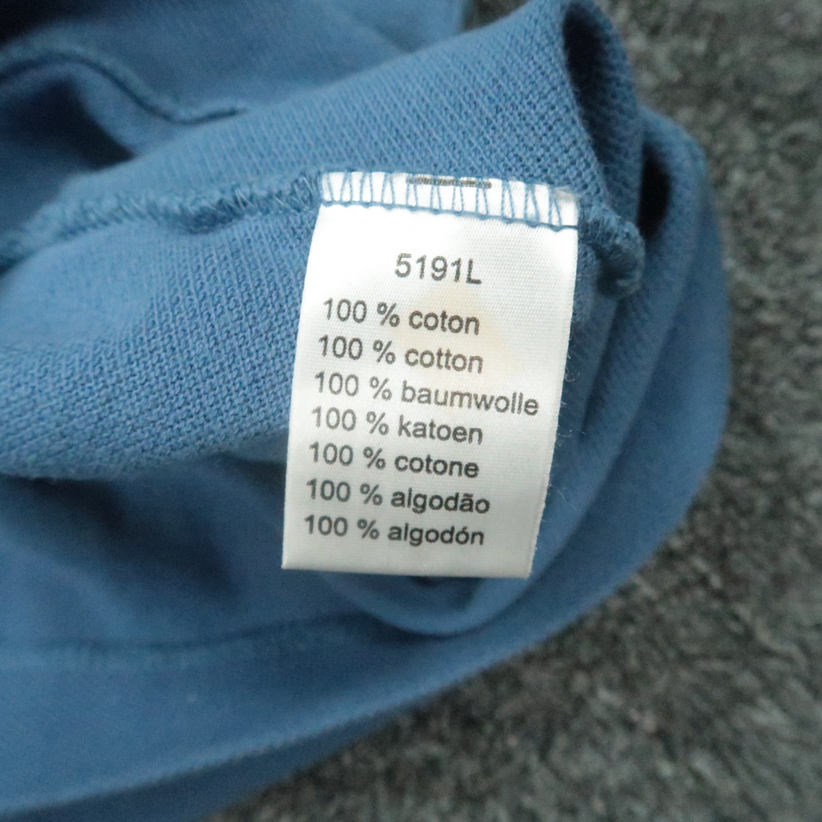 Lacoste Shirt Men Large Blue Pique Polo Short Sleeve Lightweight NWT thumbnail 5