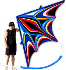 Delta Kite for Kids Adults Extremely Easy to Fly for Beginners Kites for Beach