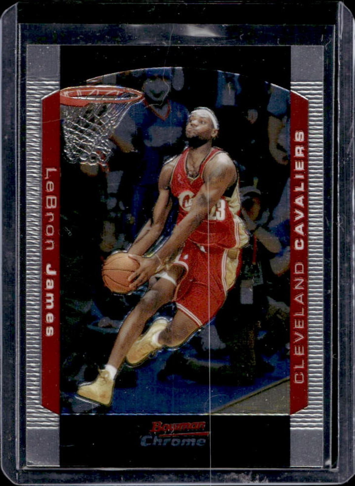 2004-05 Bowman LeBron James Chrome #23 Cavaliers