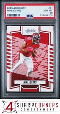 2023 PANINI ABSOLUTE #71 MIKE EVANS POP 3 PSA 10