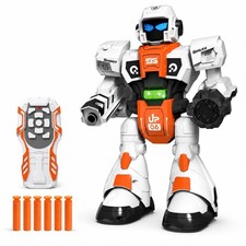 Remote Control Robot Toy for Kids Ages 3-8, Programmable RC Robot with Music,...