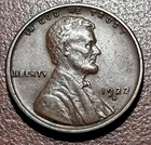 1922-D Lincoln Wheat Cent Brown AU+ Well Struck Example Orig Toning No Issues