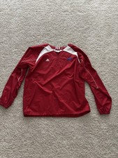 SMU Mustangs Adidas Quarter Zip Pull Over  Men's Red XL