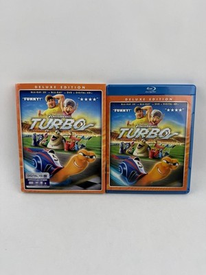 Dream Works Turbo Deluxe Edition Blu-Ray 3D + Blu-Ray + DVD + Digital HD W/ Slip