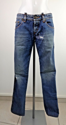 ICEBERG ICE DAMEN JEANS HOSE GR 44 / W30 DENIM PANTS WOMAN ZIGARETTE BAMBI