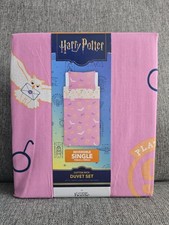 ' Harry Potter' Pink Single Duvet Set