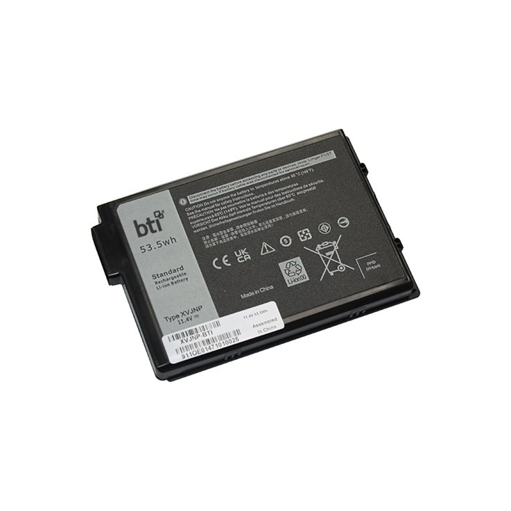 BTI 0M0TN3 compatible 53.3Wh 3-cell battery for DELL LATITUDE 13 7330 RUGGED 543